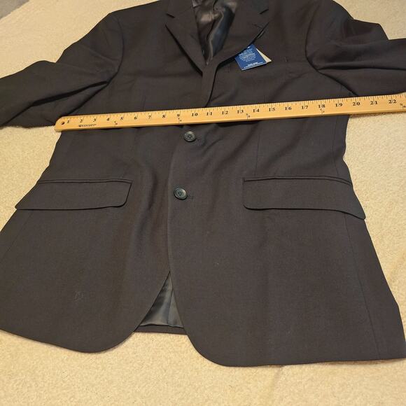 Kenneth Cole Reaction Techni-Cole Flex Suit Jacket Black 38R – NWT Blazer Modern - Picture 9 of 12